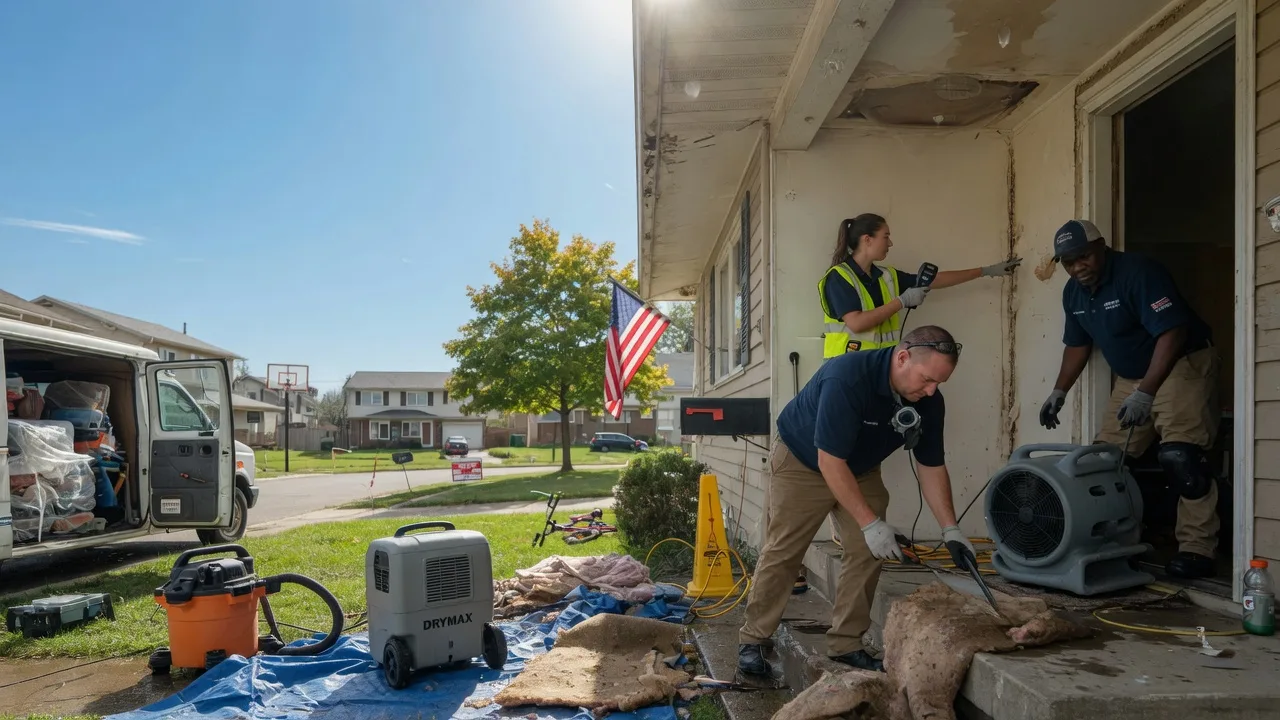 Water Damage Restoration in Middletown, RI near me